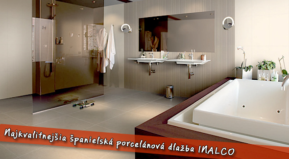 Luxusná španielska porcelánová dlažba Inalco - vyberte si až zo 4 trendy farieb.