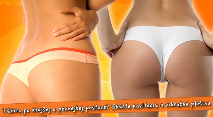 Kavitácia a 10 minútové cvičenie na vibračnej plošine. Zbavte sa nahromadených tukových vankúšikov.