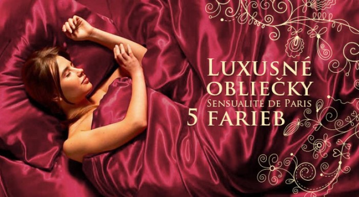 Saténové obliečky Sensualité de Paris