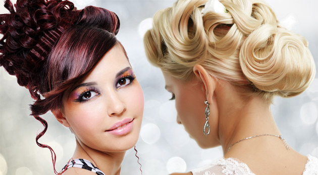 Spoločenský a plesový účes