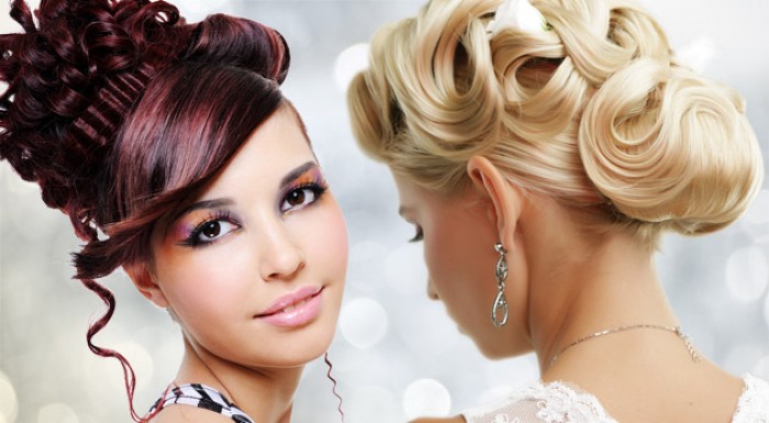 Spoločenský a plesový účes