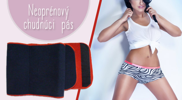 Neoprénový bedrový pás na chudnutie