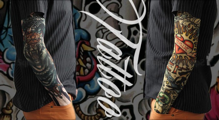 Tetovací rukáv. Na výber 9 motívov.