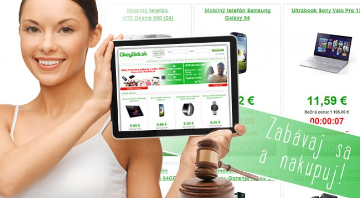 Balíček Bidov/kreditov na OkeyBidi.sk