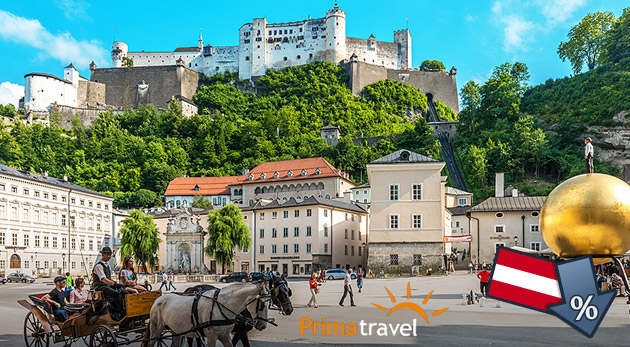 Víkendový pobyt Salzburg a okolie