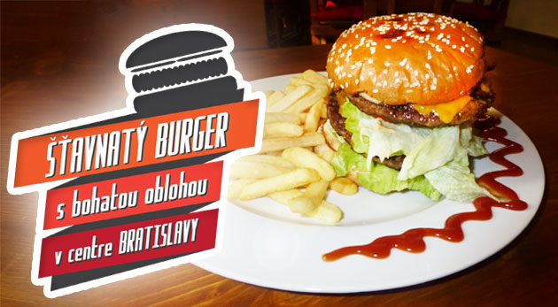 Dvojitý alebo little burger v centre mesta