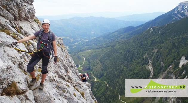 Kurz lezenia na Via ferratách v Rakúsku