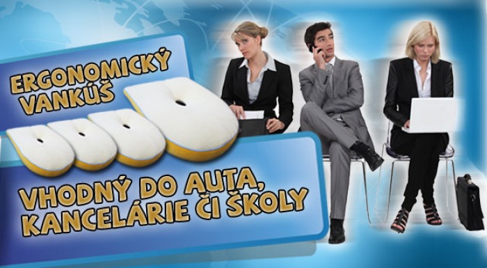 Ergonomický vankúš