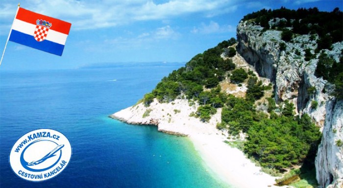 Makarská riviéra, letovisko Brist 8 dní