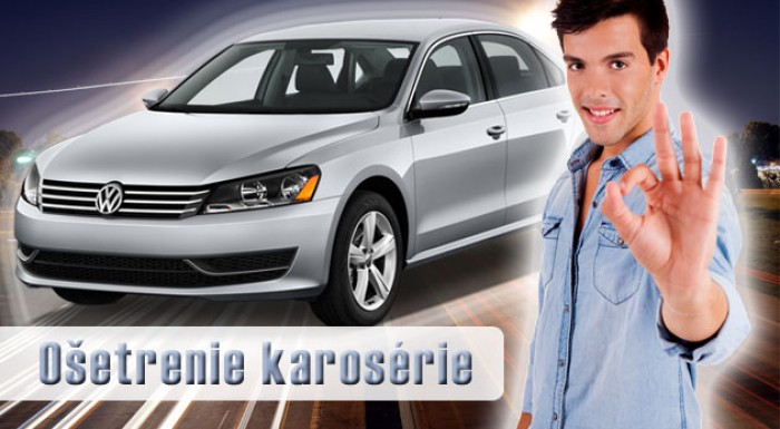 Zatieranie rýh a odlúpnutej farby na karosérii