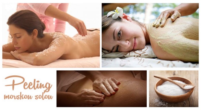 Jarná detoxikácia morským peelingom so zábalom