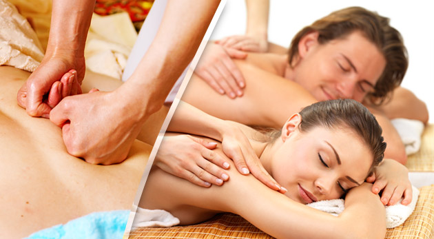 Uvoľňujúca klasická masáž pre dvojicu