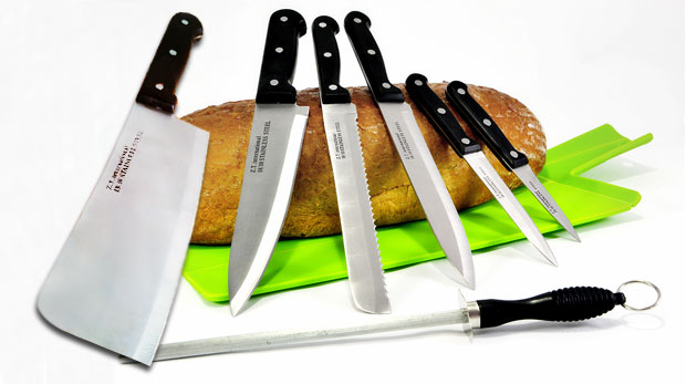 7-dielna sada nožov z chirurgickej ocele