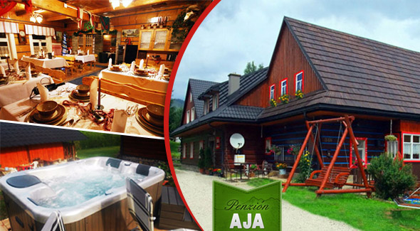 Penzión AJA v Belianskych Tatrách na 4 dni