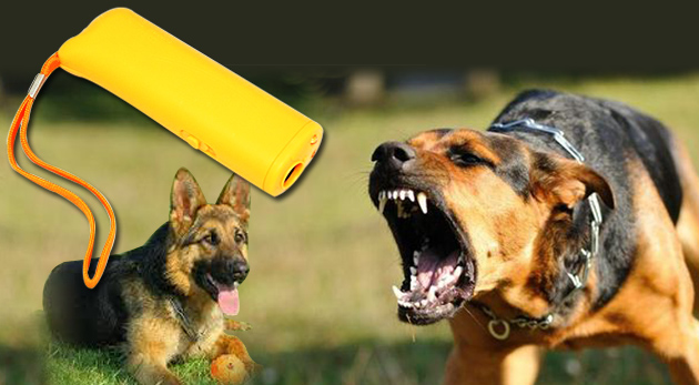 Multifunkčný plašič a tréner psov SUPER ULTRASONIC