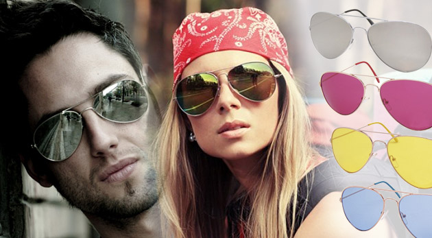 Hit sezóny - pilotské okuliare Aviator