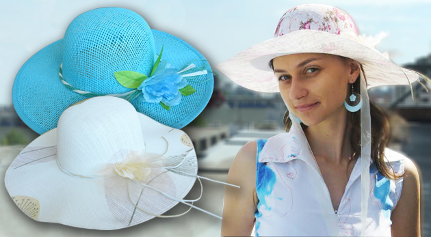Dámsky letný klobúk