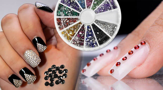 Ozdobné kamienky na nechty