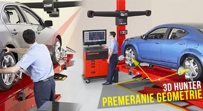 Kompletné premeranie geometrie automobilu