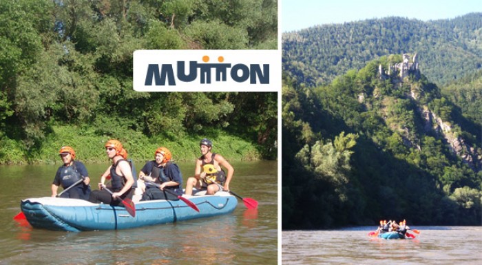 Splav rieky Váh alebo rafting kanáluna Liptove