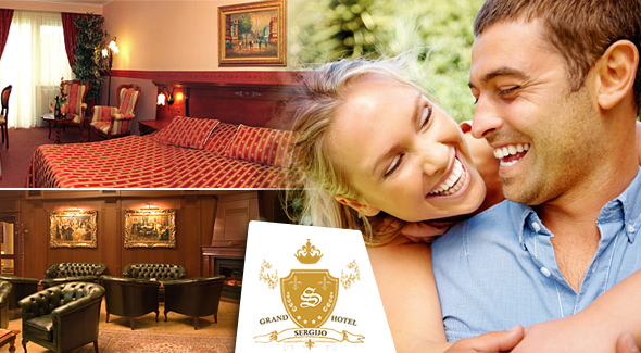 3 dňový letný relaxačný pobyt s polpenziou pre dvoch - GRAND HOTEL SERGIJO****.
