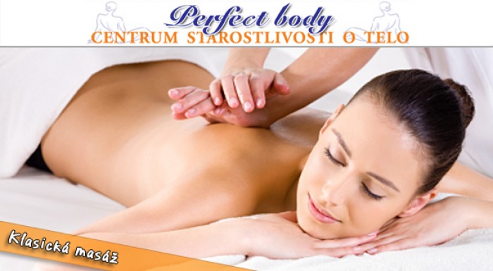 30 alebo 60 minútová masáž v PerfectBody