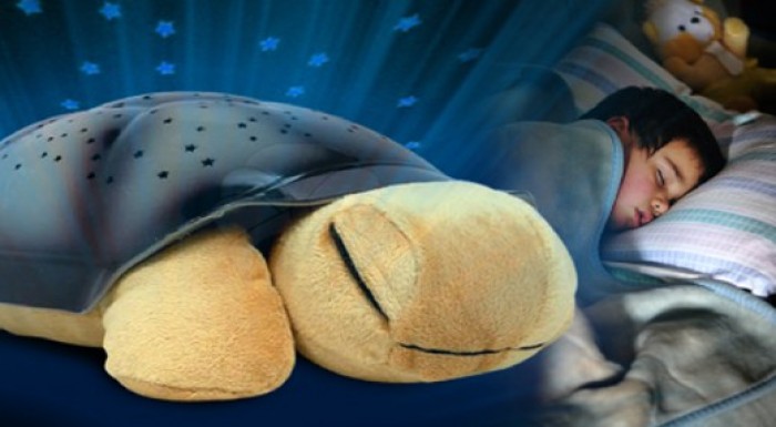 Plyšová korytnačka - milá svietiaca hračka