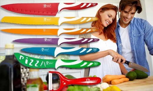 7dielna sada kuchynských nožov Royalty Line Switze