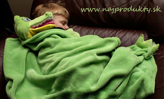 Detská deka v tvare zvieratka za skvelú cenu