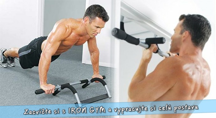 Premeňte túžbu po dokonalom tele na skutočnosť - IRON GYM váš pomocník pri cvičení.