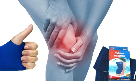 Set bandáži na koleno, zápästie a členok