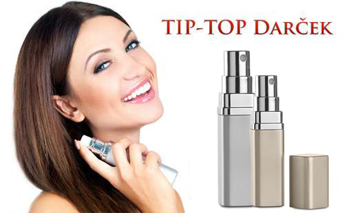 Elegantné parfémové pero v zlatej či v striebornej