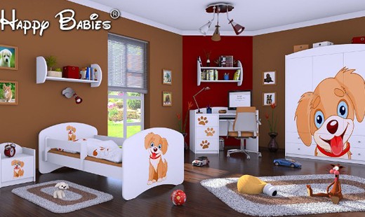 Nádherná detská posteľ ,,Happy" pre krásne snívani