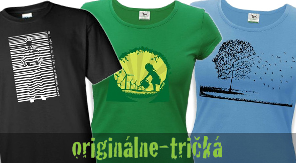 Kvalitné dámske a pánske tričká s trendy potlačou. 