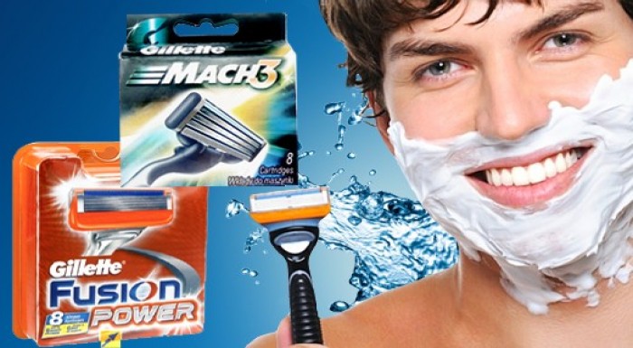 Perfektné žiletky Gillette Mach 3 alebo Gillette F