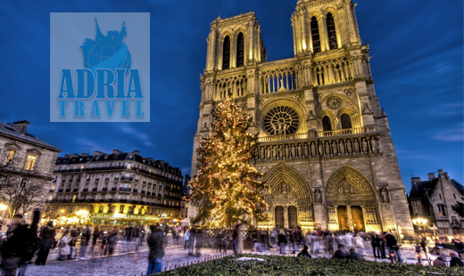 Adventný zájazd do Paríža