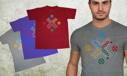 "Vyzleč tričko a hraj človeče!"