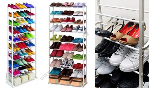 Ultraľahký regál na obuv