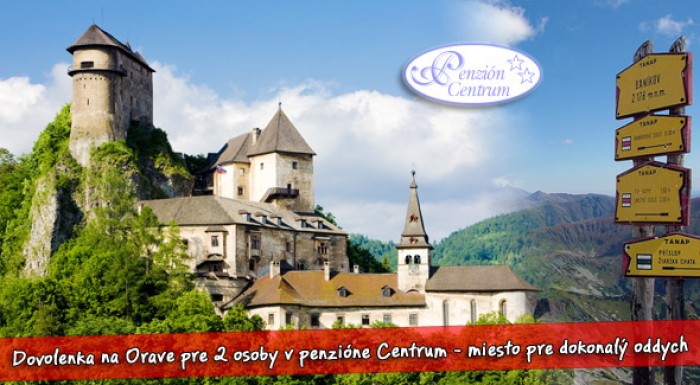 3 dňový pobyt na Orave pre dvoch - Penzión Centrum**, Roháče.