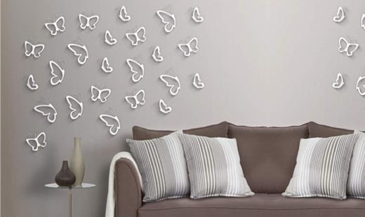 Drevené 3D dekorácie a rámy