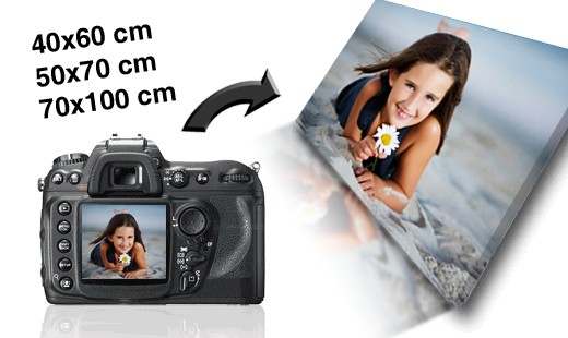 Fotografia na plátne