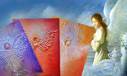 Nádherný a originálny obraz anjela strážneho podľa