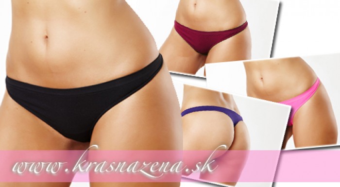 Bezšvové tango nohavičky 6ks