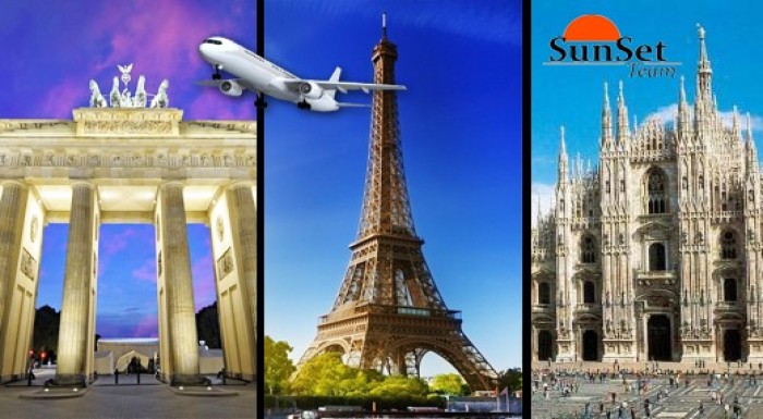 Letecký zájazd do Paríža, Milána či Berlína