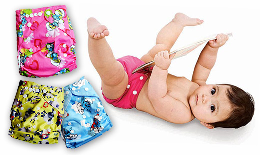 Veselé látkové plienky, ktoré si Vaše dieťa zamilu