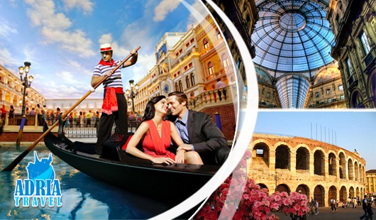 Spoznajte Miláno, Benátky a Veronu za 5 dní !