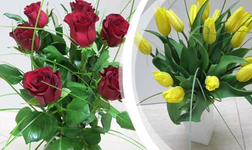 Roztomilá kytica kvetov poteší určite každú ženu. 