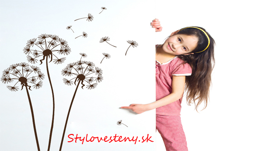 Dekoračné veľkoplošné nálepky