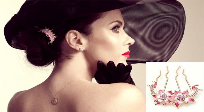 Ozdobný hrebienok do vlasov