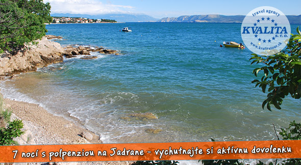 Dovolenka v Chorvátsku s CK Kvalita Tour - aktívna alebo rodinná dovolenka na 7 dní.